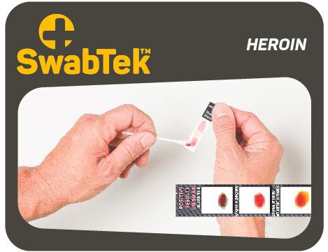 SwabTek™ Heroin Test, Pack of 100