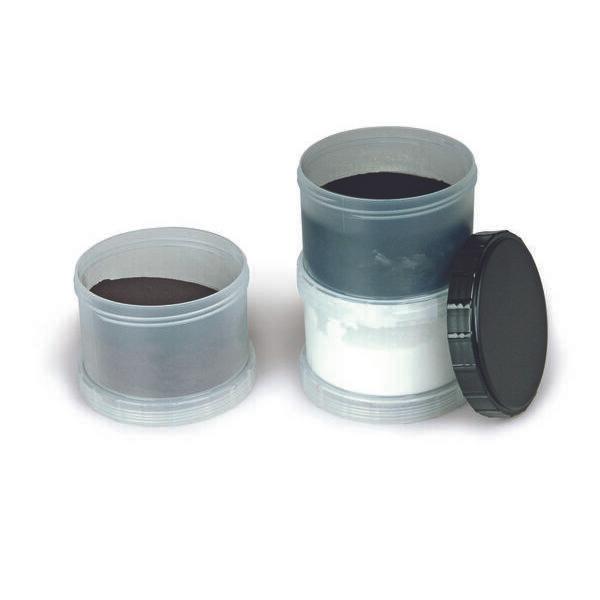 Magnetic Powder Stacker (Black, White, Silver/Gray)