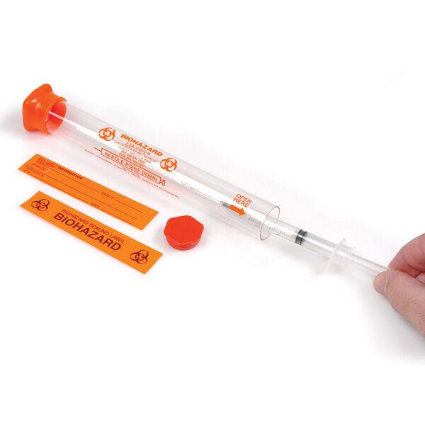 Eva-Safe Syringe Tubes, Pack of 12